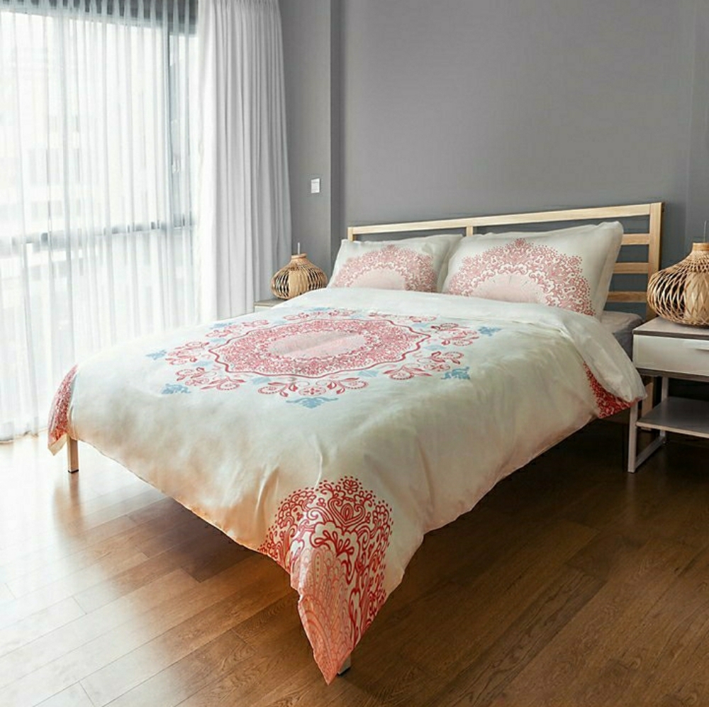 Designs Direct Mandala Pink Duvet Cover